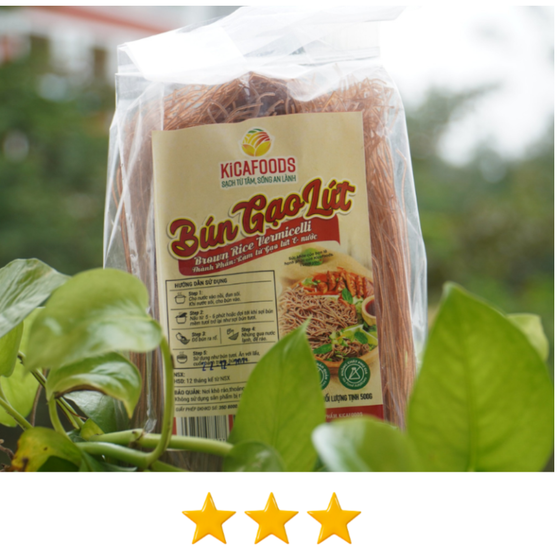 Bún gạo lứt Kicafoods 