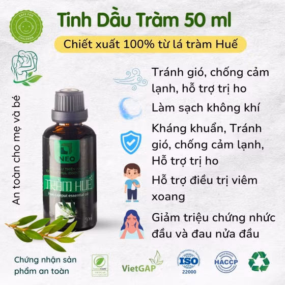 Tinh dầu tràm Huế NEO