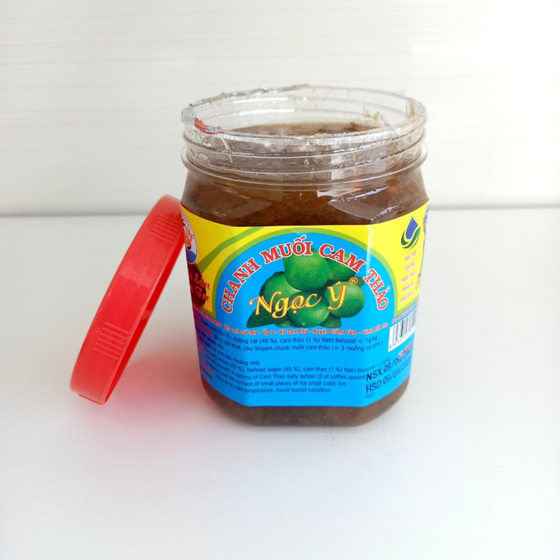 Chanh muối cam thảo Ngọc Ý