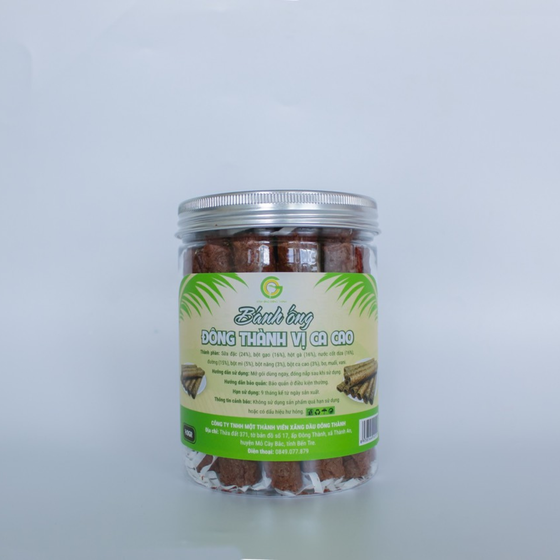 Bánh ống Đông Thành vị ca cao