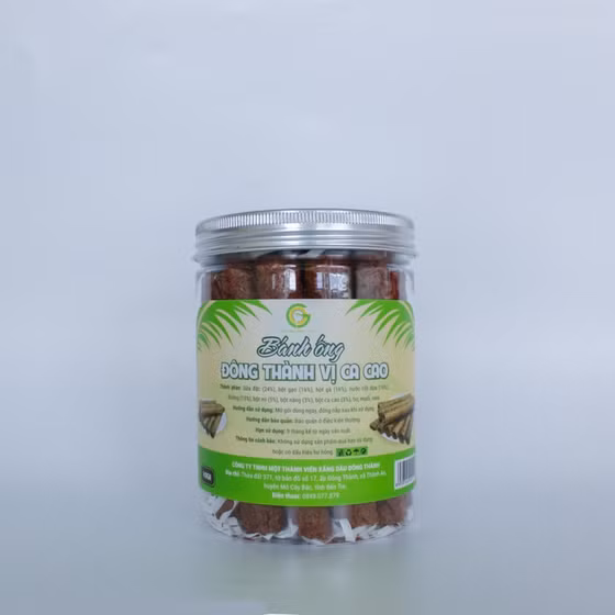 Bánh ống Đông Thành vị ca cao