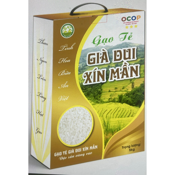 Gạo tẻ Già Dui Xín Mần