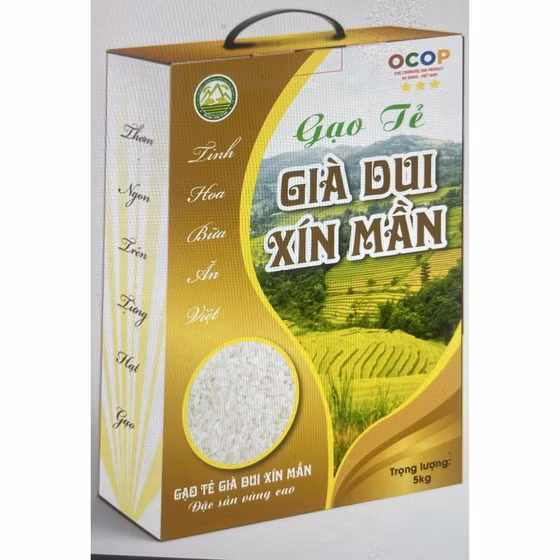 Gạo tẻ Già Dui Xín Mần