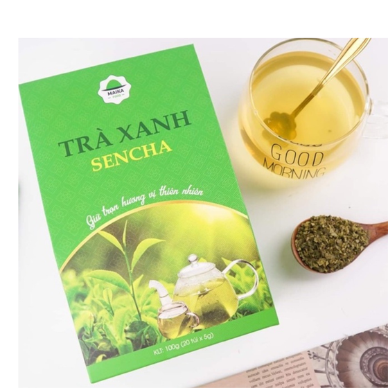 Trà xanh Sencha - Maika Food