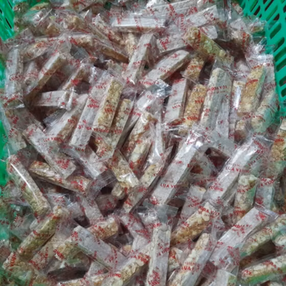 Kẹo lạc vừng Lụa Vượng