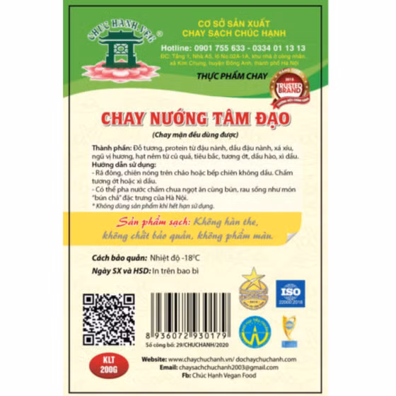 Chay nướng Tâm Đạo