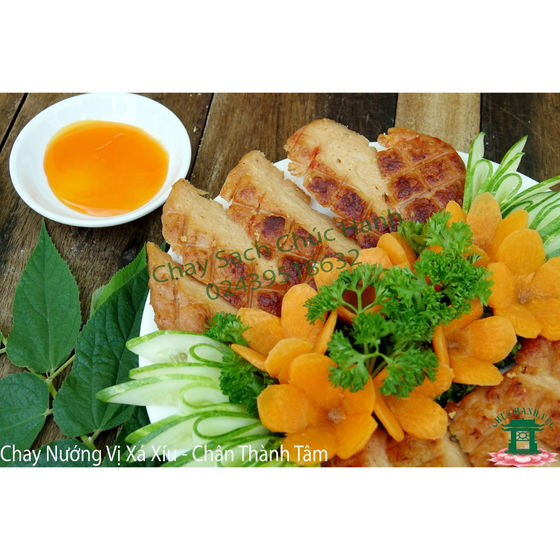 Chay nướng vị xá xíu