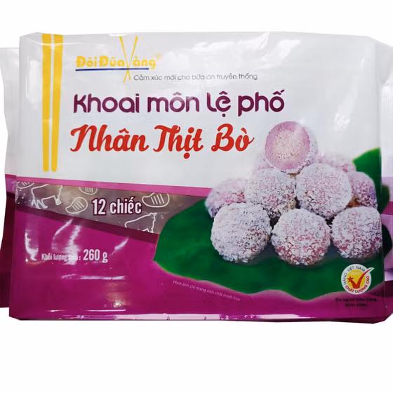 Khoai môn Lệ phố nhân thịt bò