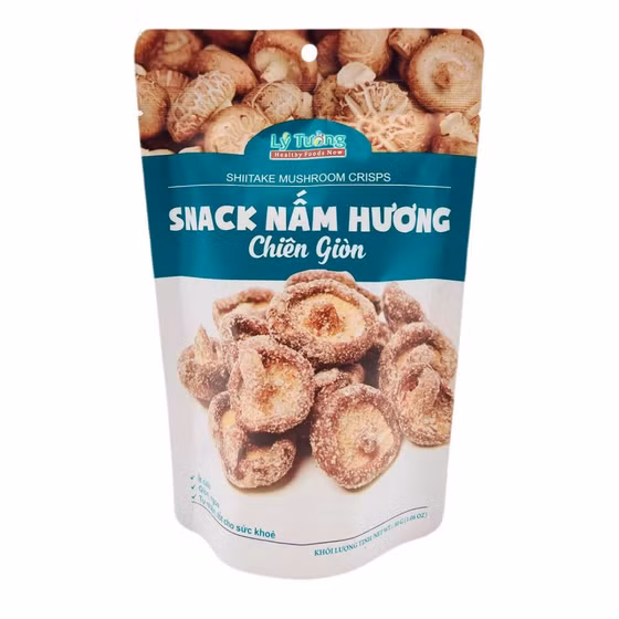 Snack nấm hương chiên giòn