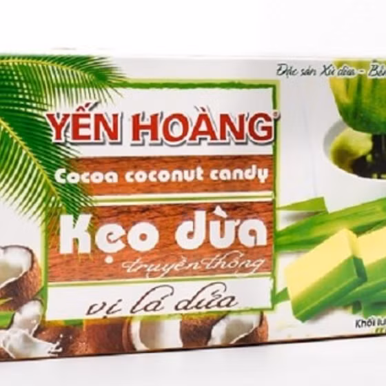 Kẹo dừa vị lá dứa Yến Hoàng