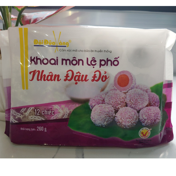 Khoai môn Lệ phố nhân đậu đỏ