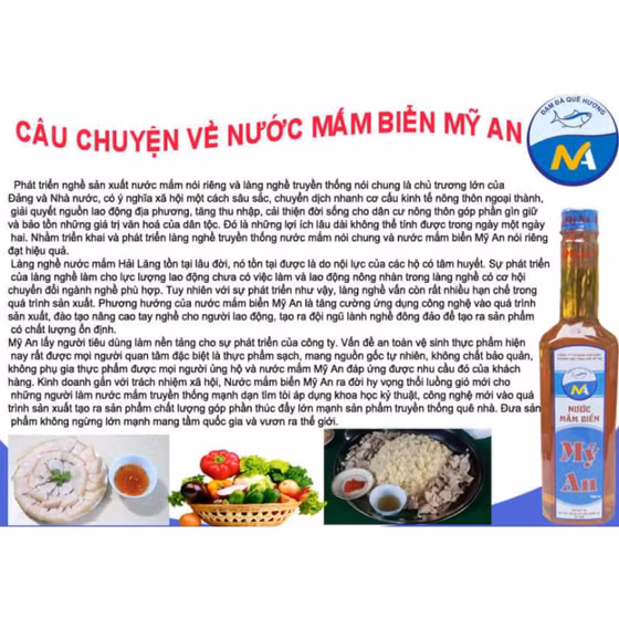 Nước mắm biển Mỹ An 