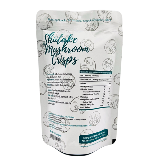 Snack nấm hương chiên giòn
