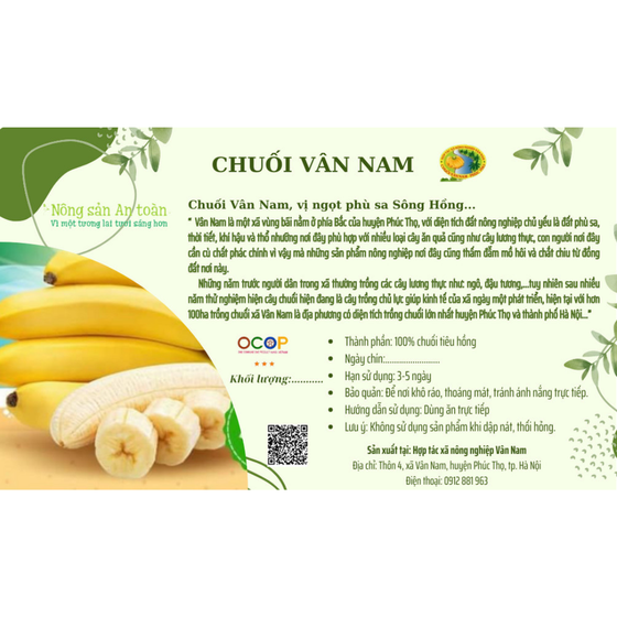 Chuối Vân Nam