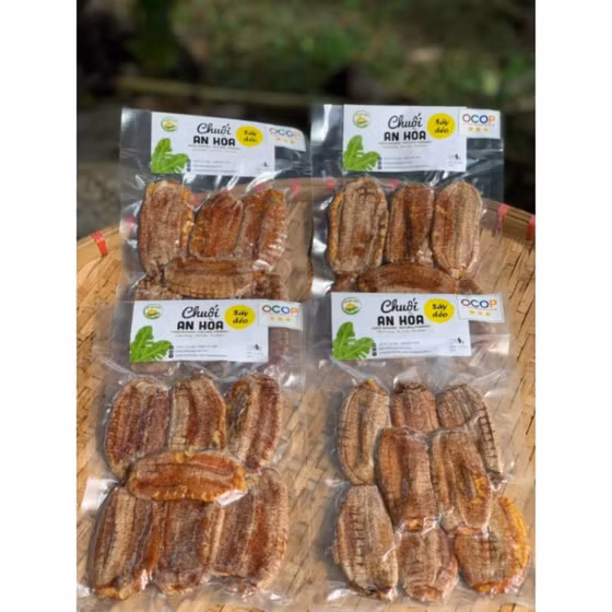 Chuối sấy dẻo An Hòa 