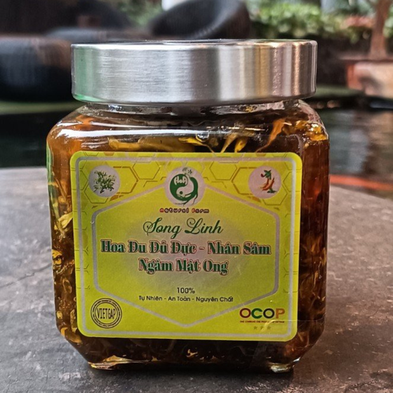 Hoa đu đủ ngâm mật ong Song Linh
