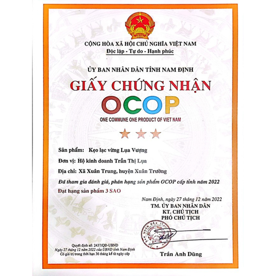 Kẹo lạc vừng Lụa Vượng