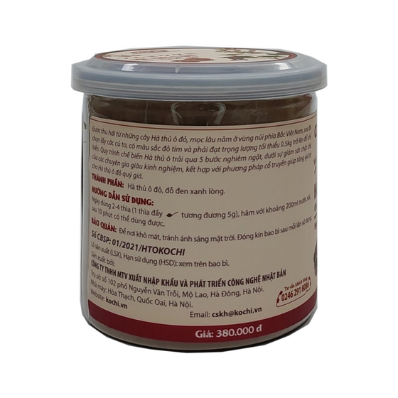 Hà thủ ô đỏ chế Kochi dạng bột