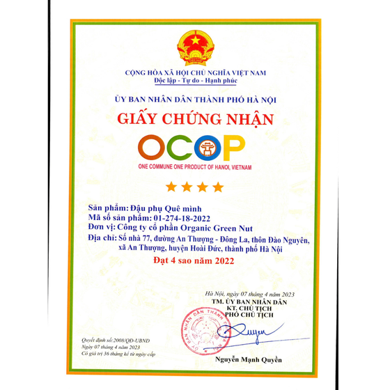 Đậu phụ Quê mình