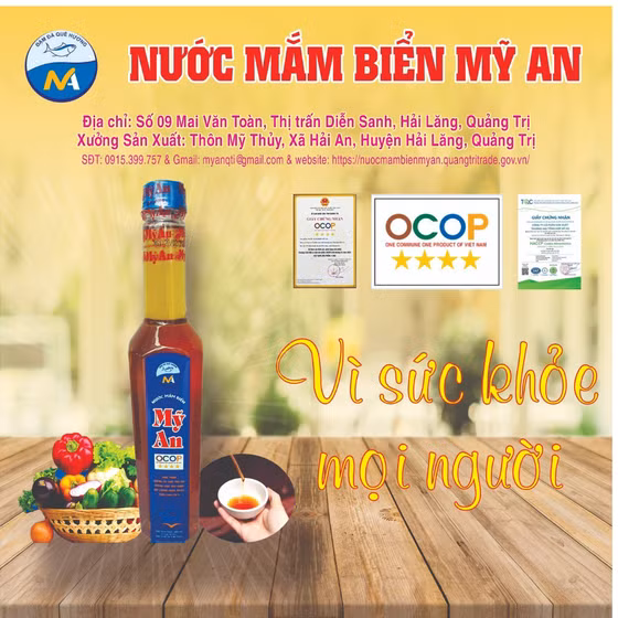 Nước mắm biển Mỹ An 