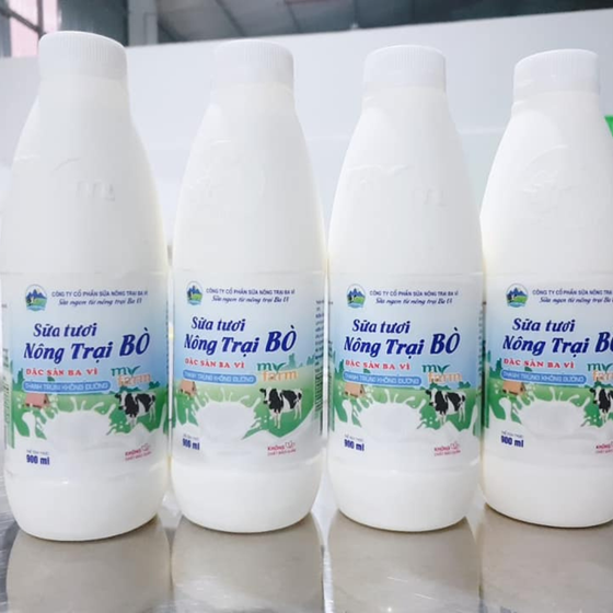  Sữa tươi nông trại bò thanh trùng Myfarm