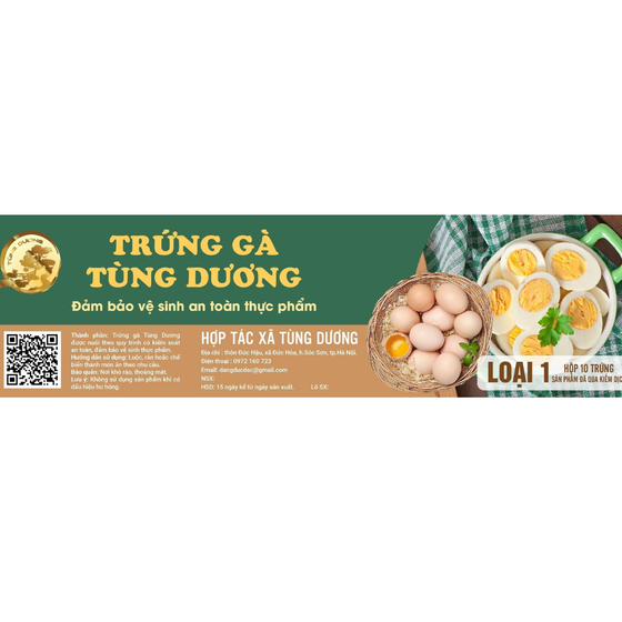 Trứng gà Tùng Dương 