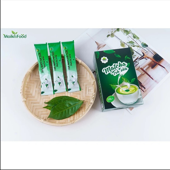 Trà matcha sữa Maika Food