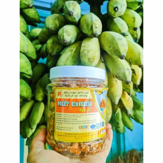 Mứt chuối Ngọc Rí