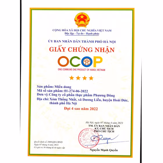 Miến dong Phương Đông