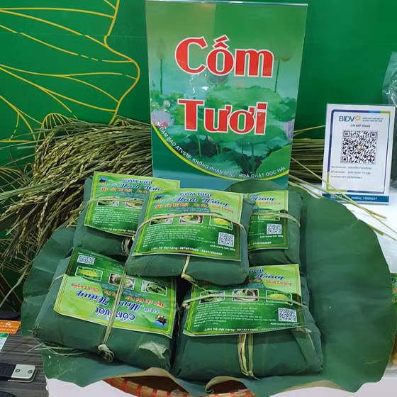 Cốm tươi