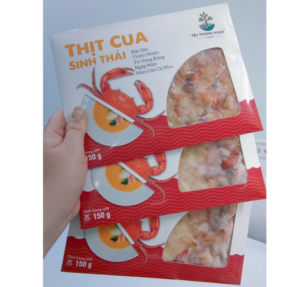 Thịt cua sinh thái