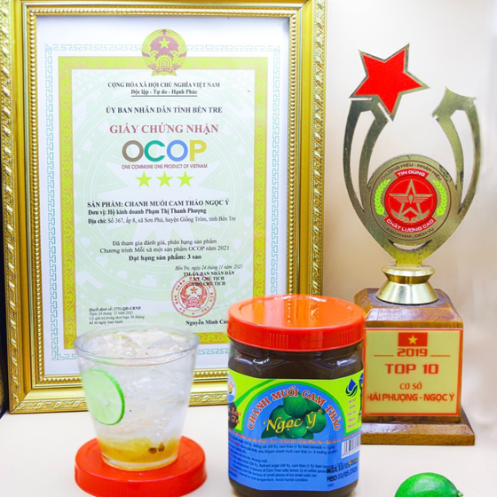 Chanh muối cam thảo Ngọc Ý