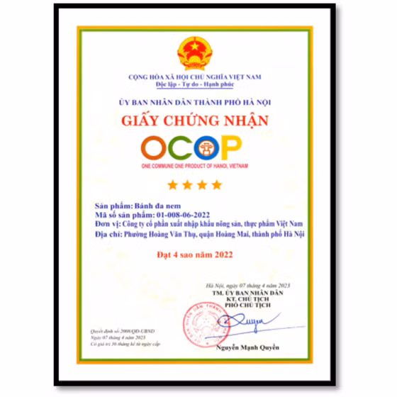 Bánh đa nem VAFOOD