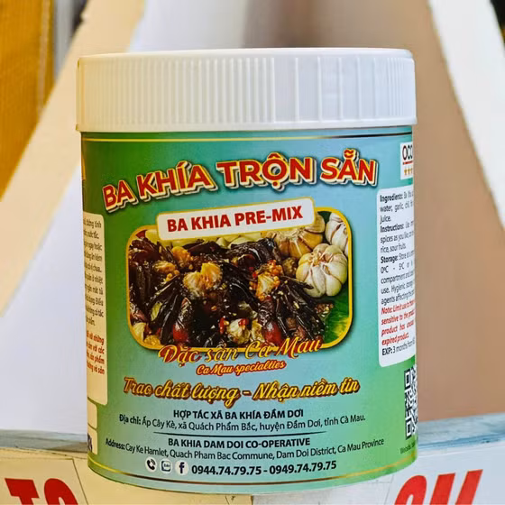  Ba khía trộn sẵn 