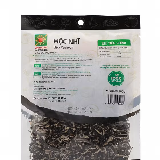 Mộc nhĩ Minh Dương
