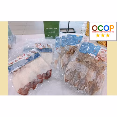 Mực 3 nắng Hạng Huệ