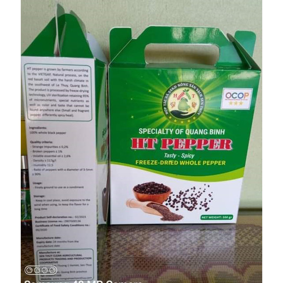 Hạt tiêu đen Sen Thủy