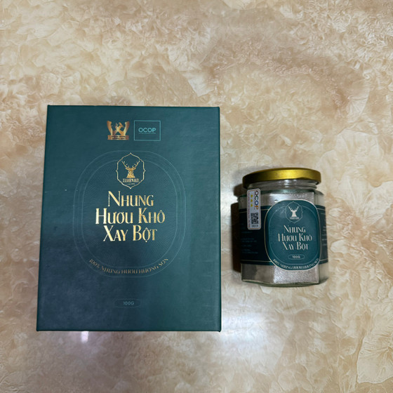 Nhung hươu Hương Sơn Thuận Hà - Nhung hươu bột