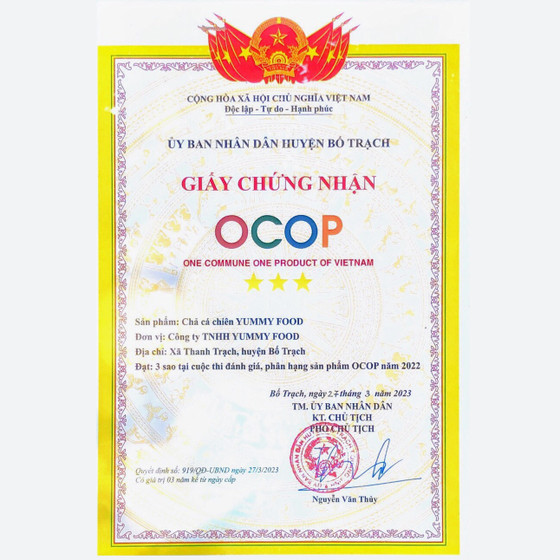 Chả cá chiên Yummy Food