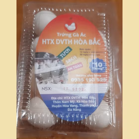 Trứng gà ác Hòa Bắc