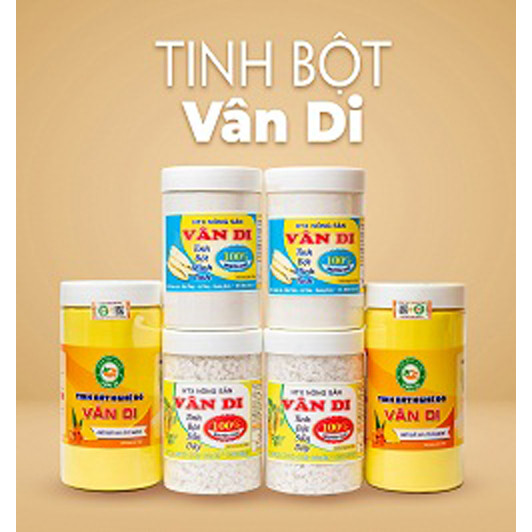 Tinh bột nghệ đỏ Vân Di