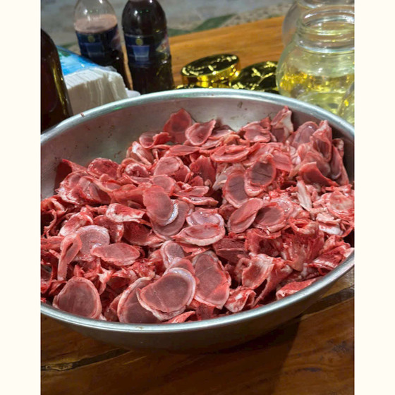 Nhung hươu khô thái lát Hiền Ngọc