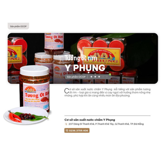 Tương ớt rim Y Phụng 