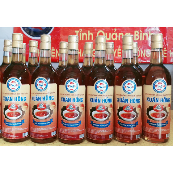 Nước mắm truyền thống Xuân Hồng