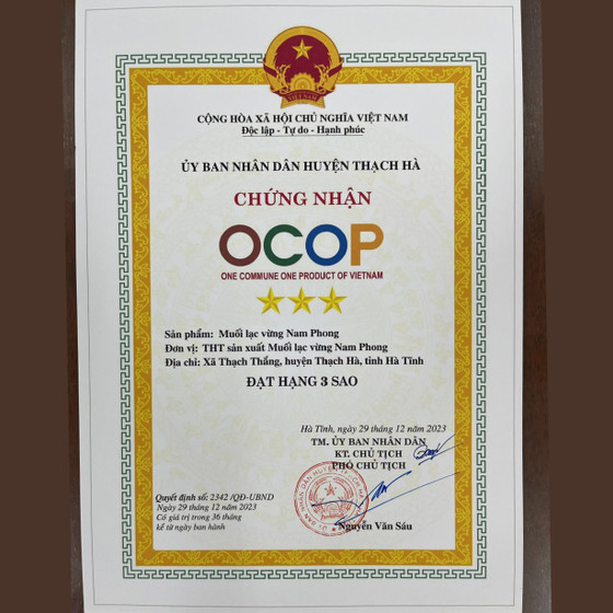 Muối lạc vừng Nam Phong