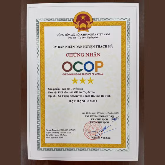 Giò bột Tuyết Hoa