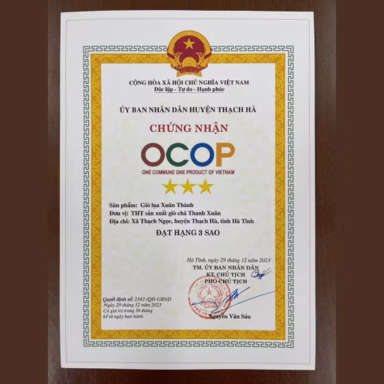 Giò lụa Xuân Thành