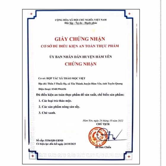 Trà cam Thảo Mộc