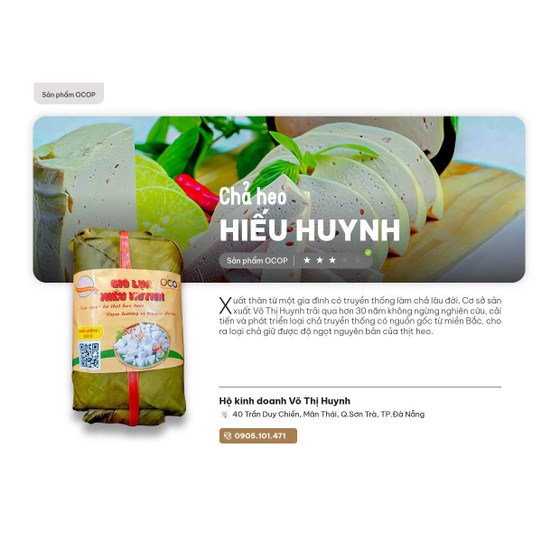 Chả heo Hiếu Huynh