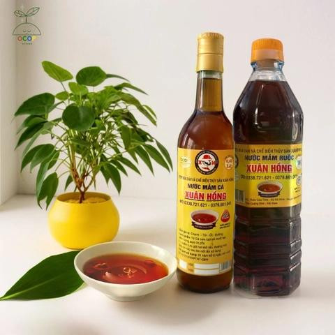 Nước mắm truyền thống Xuân Hồng